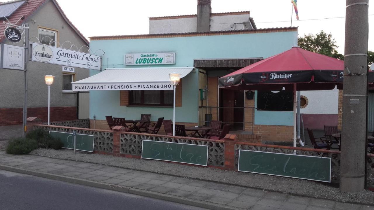 Restaurant Pension Lubusch Gahro Экстерьер фото