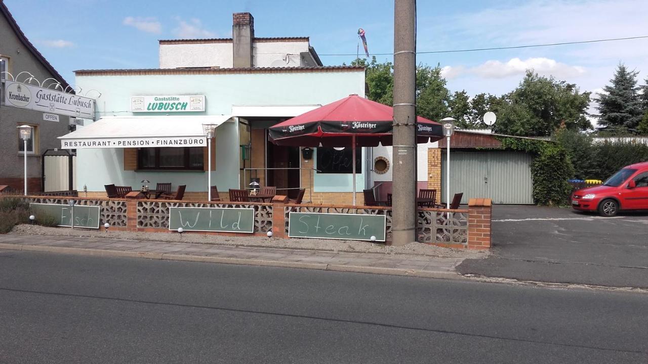 Restaurant Pension Lubusch Gahro Экстерьер фото